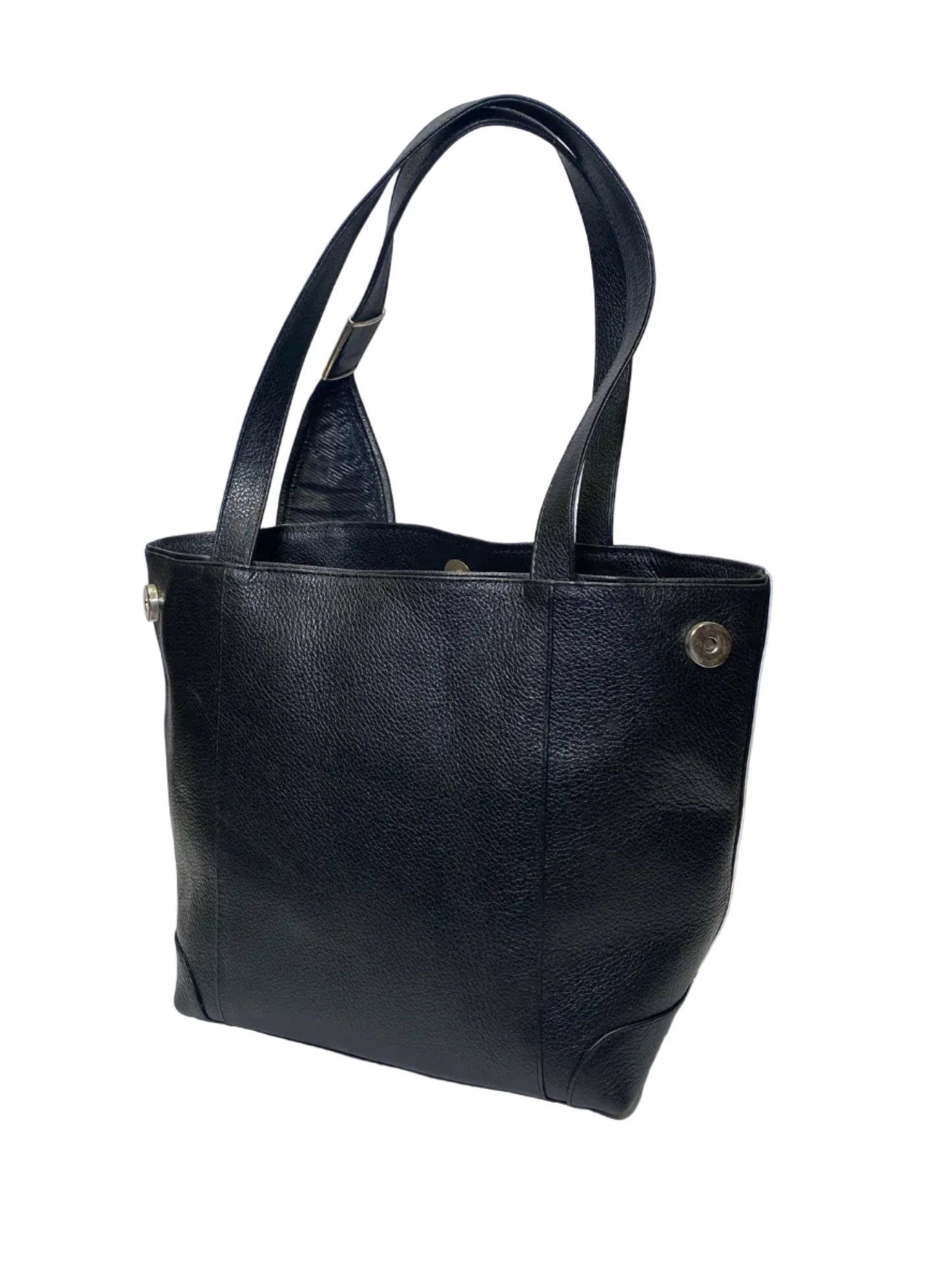 100% Leather Purse Black