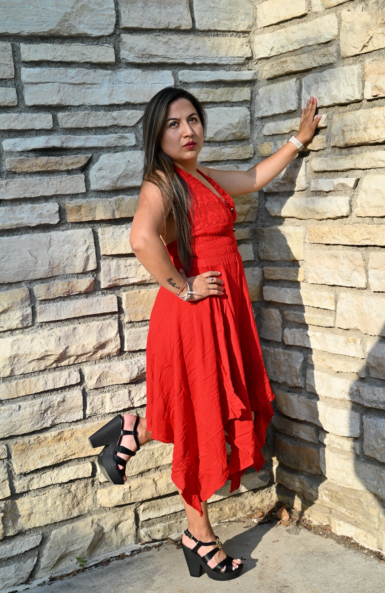 Fairy Goddess Beautiful Red