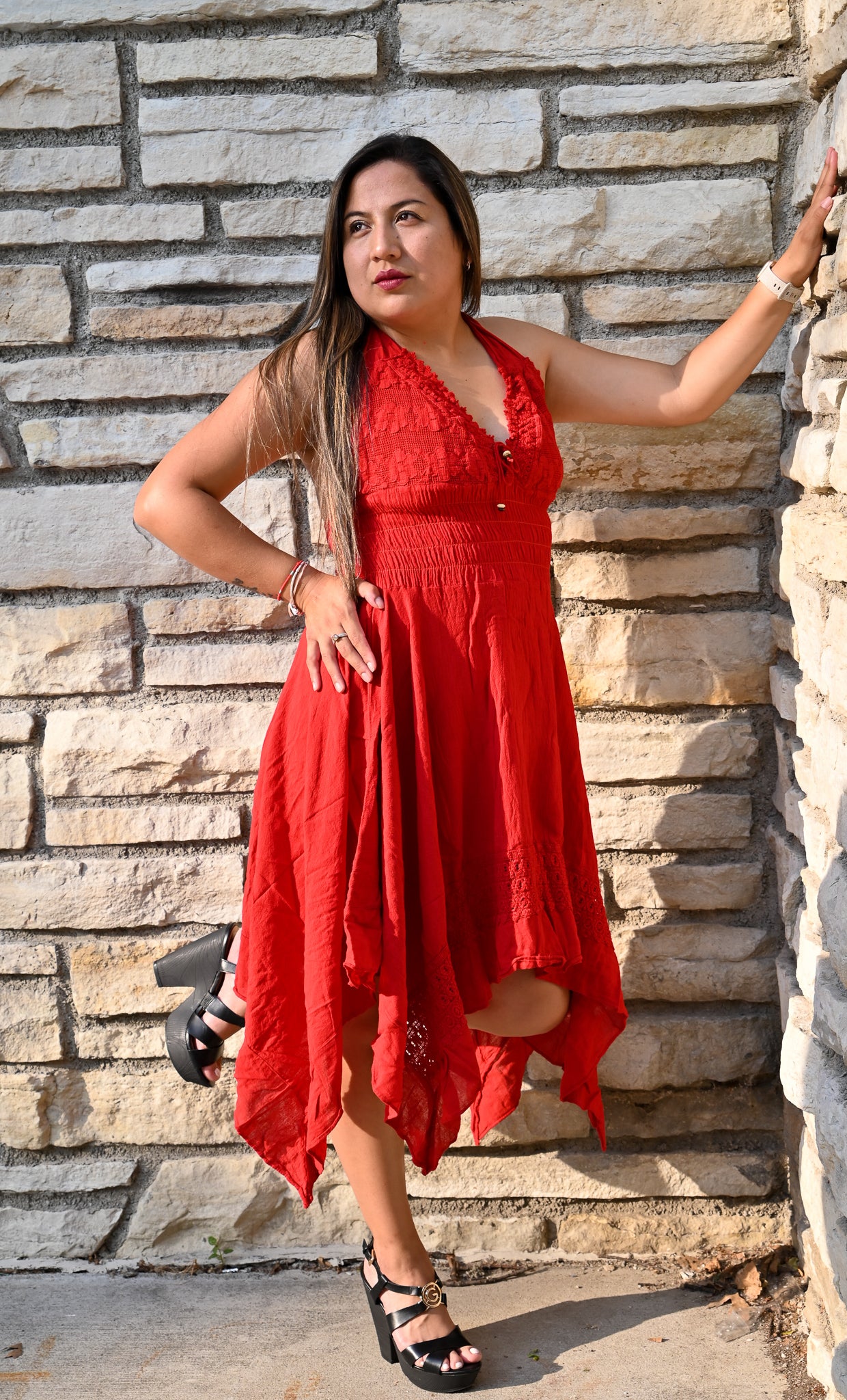 Fairy Goddess Beautiful Red