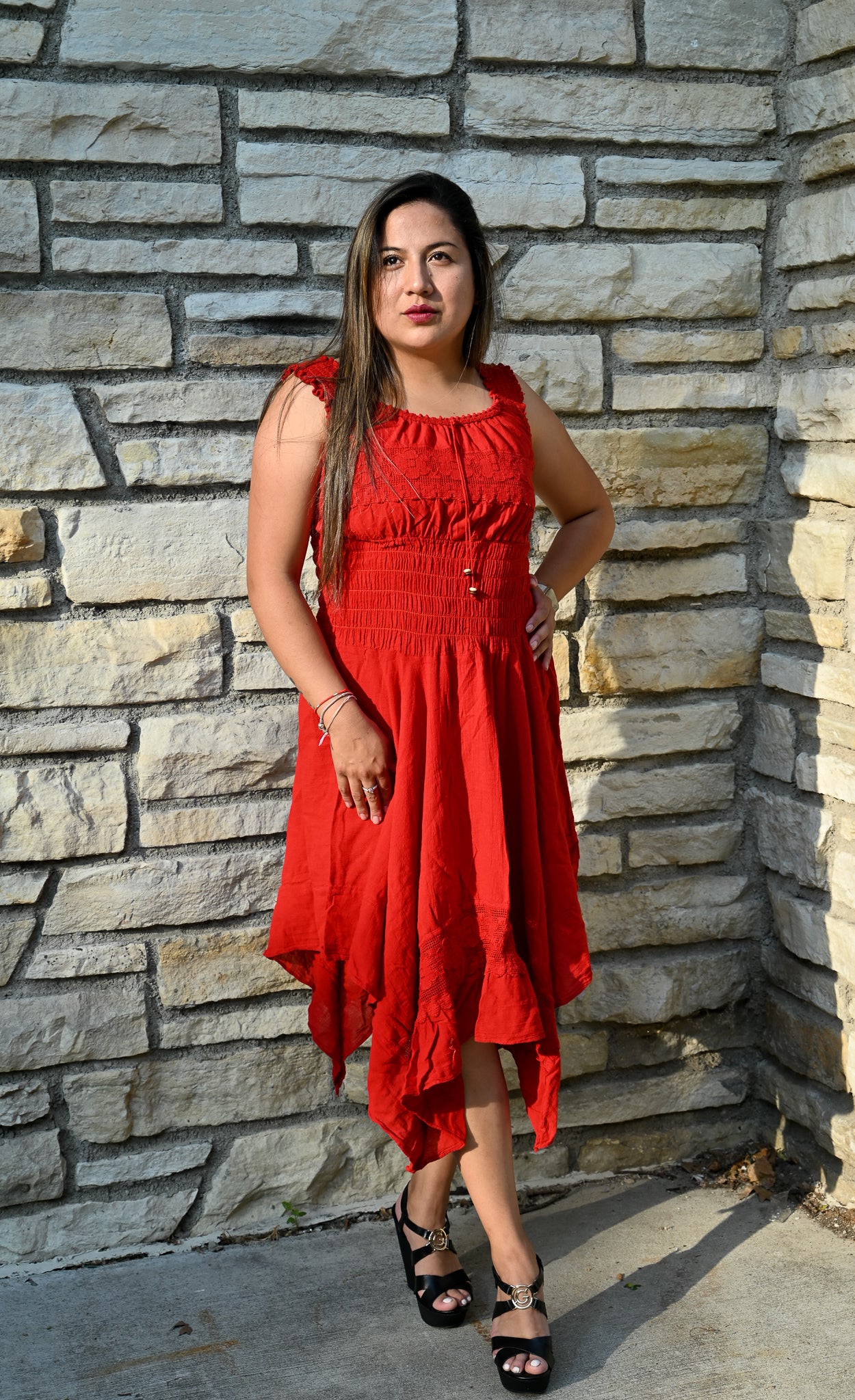 Fairy Goddess Beautiful Red