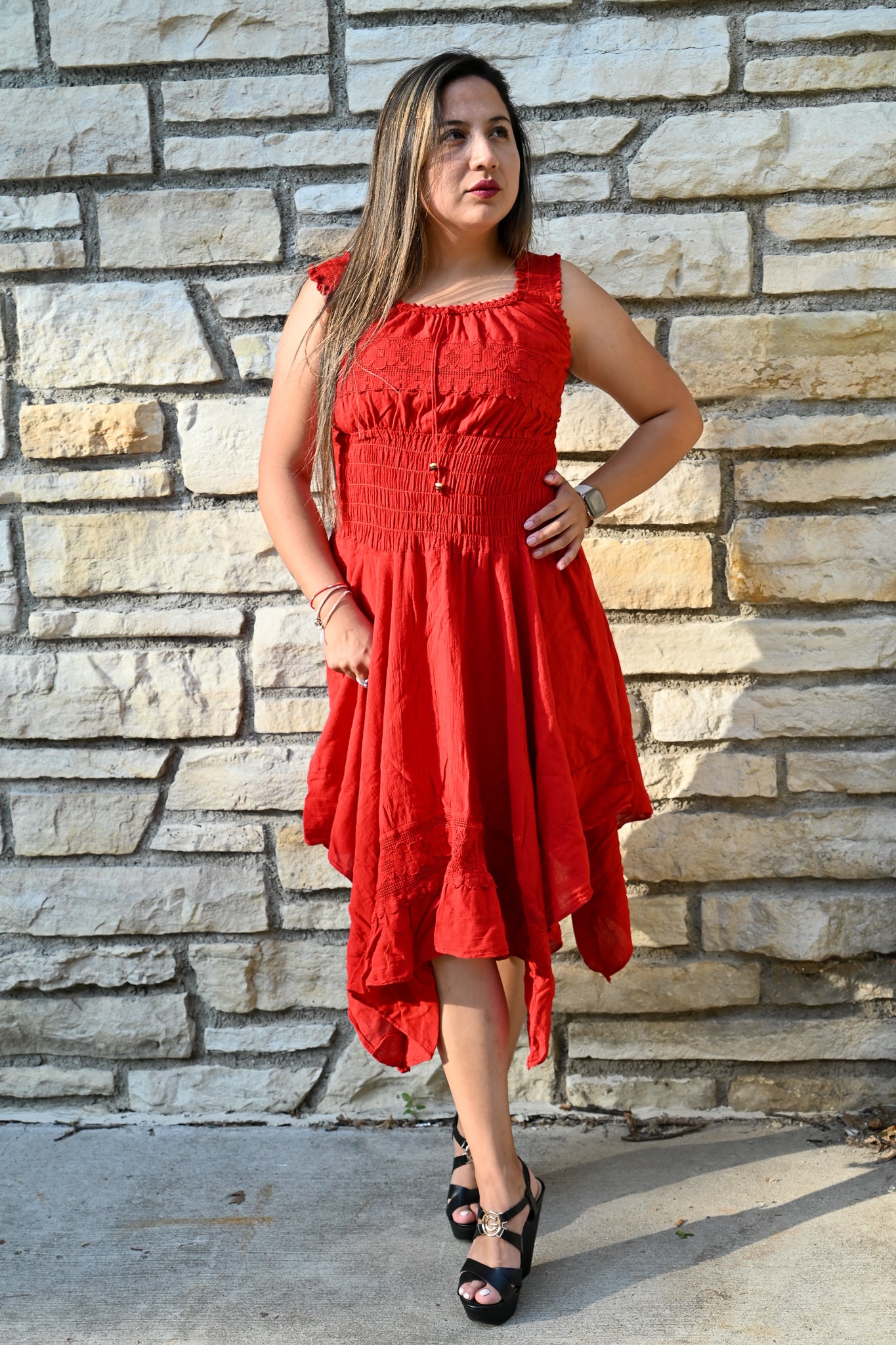 Fairy Goddess Beautiful Red