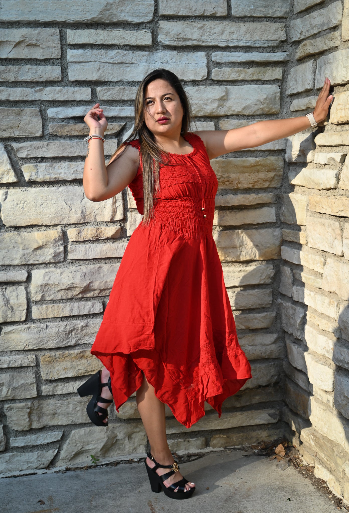 Fairy Goddess Beautiful Red