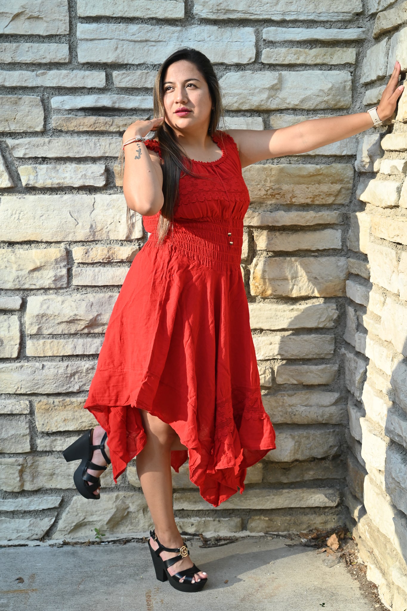 Fairy Goddess Beautiful Red