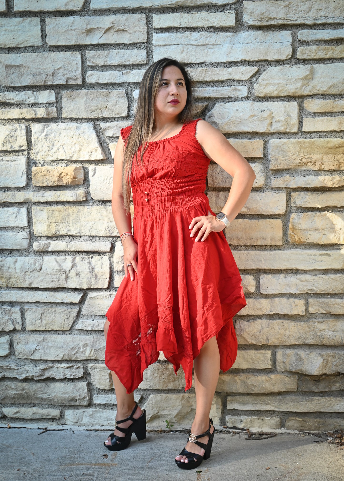 Fairy Goddess Beautiful Red