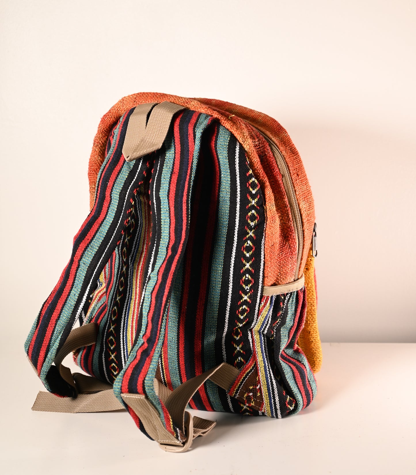 Hemp BackPack - tie dye - Mashroom