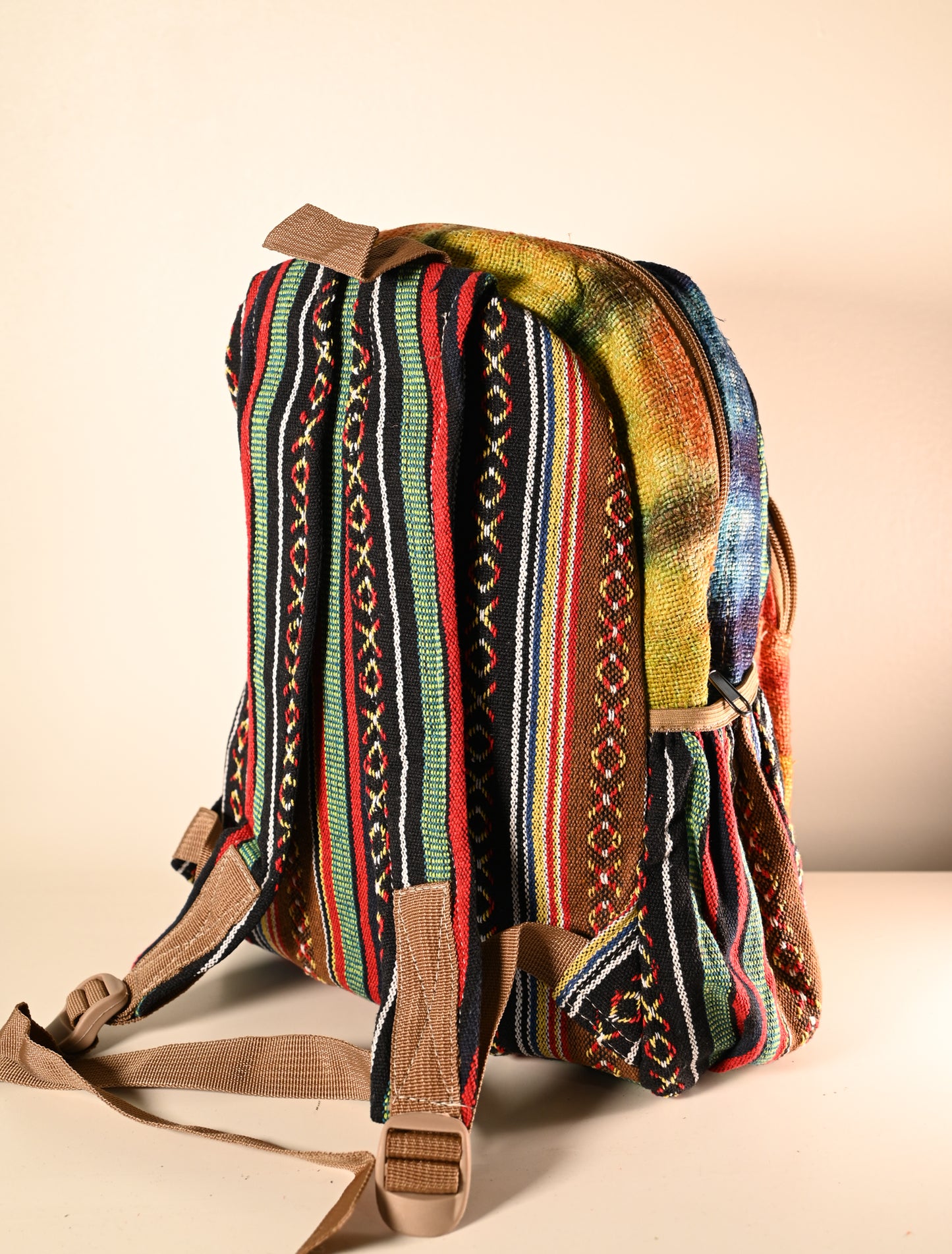 Hemp BackPack - tie dye - Turtle