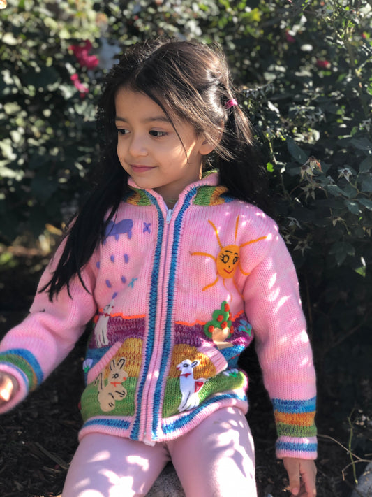 Children's Alpaca blend sweater !