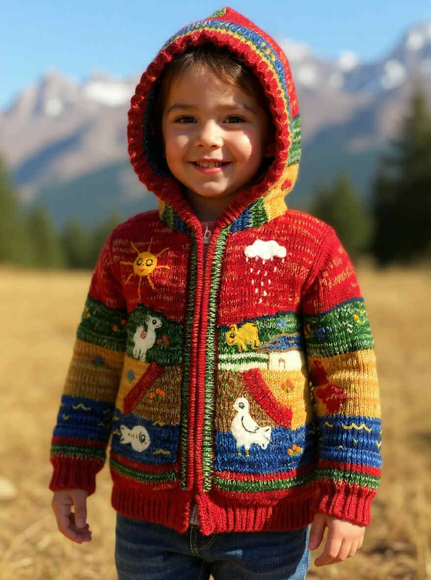 Children's Alpaca blend sweater