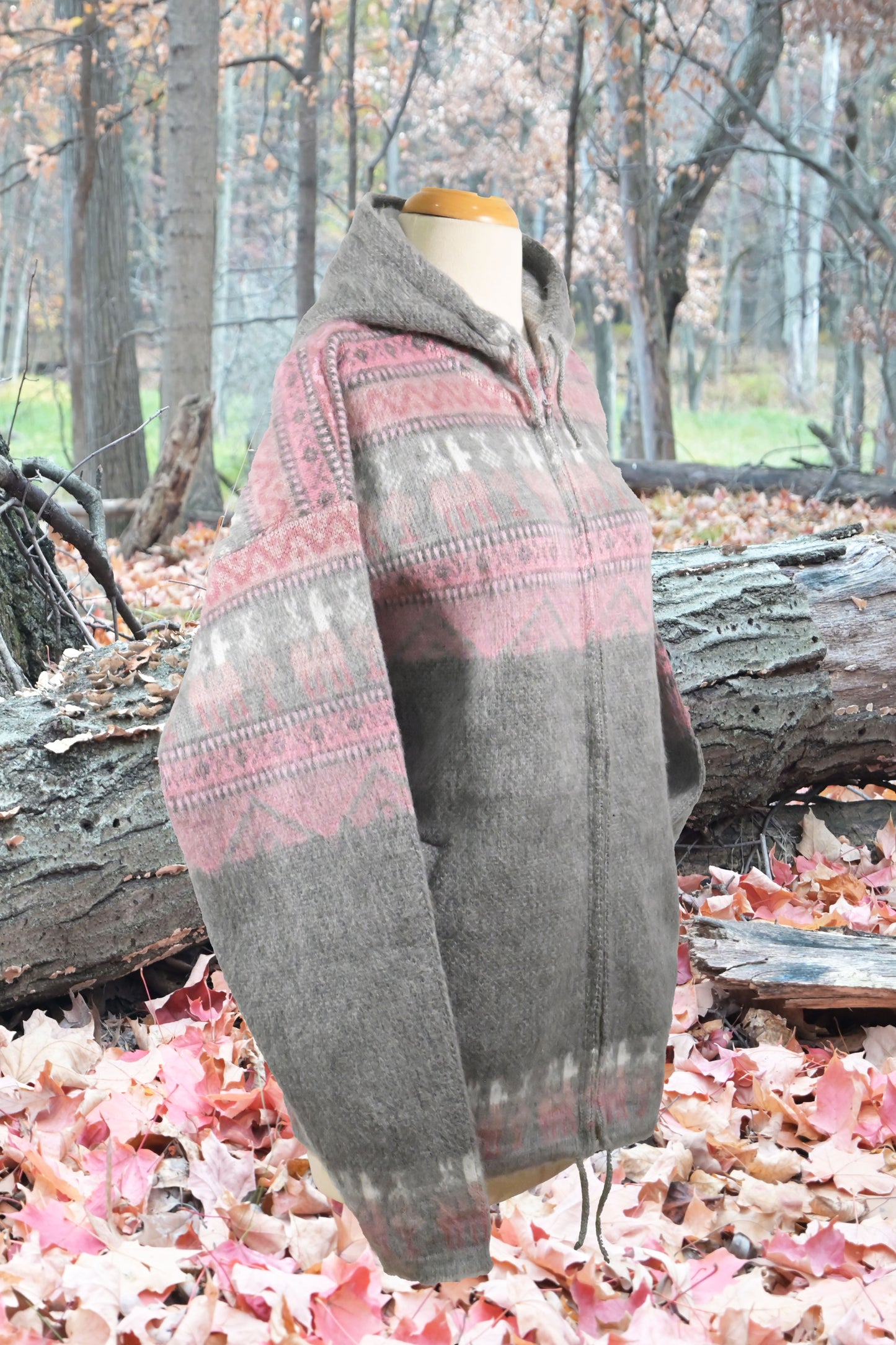 AlpacaChill pink llama Heavyweight Alpaca blend Hoodie