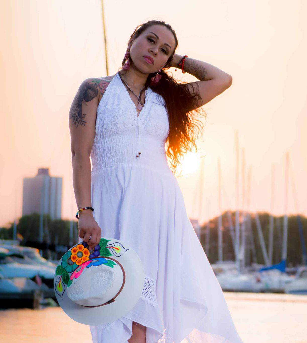 White Summer Pima Cotton Dress White Summer Pima Cotton Dress