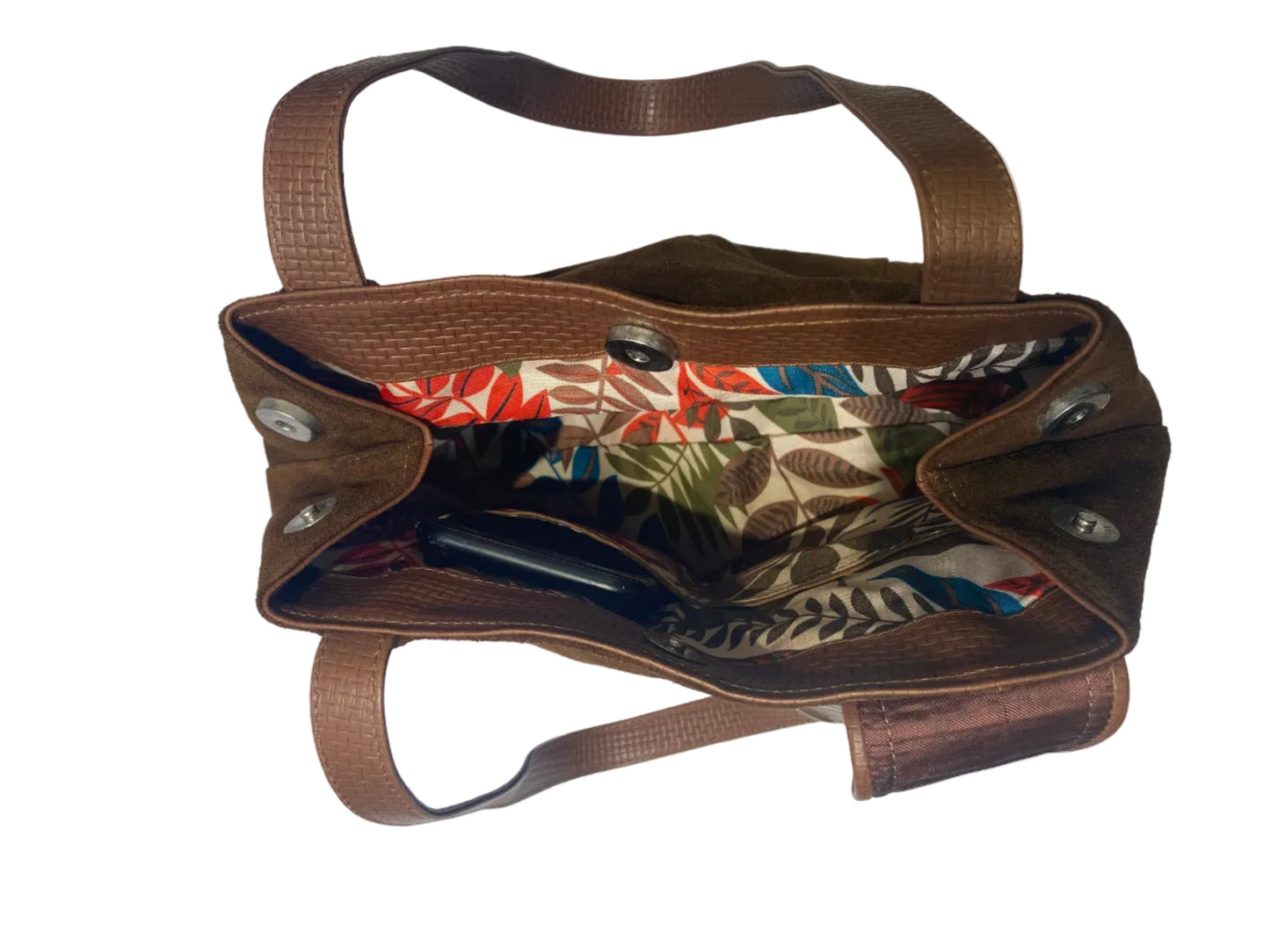 100% Leather Purse brown