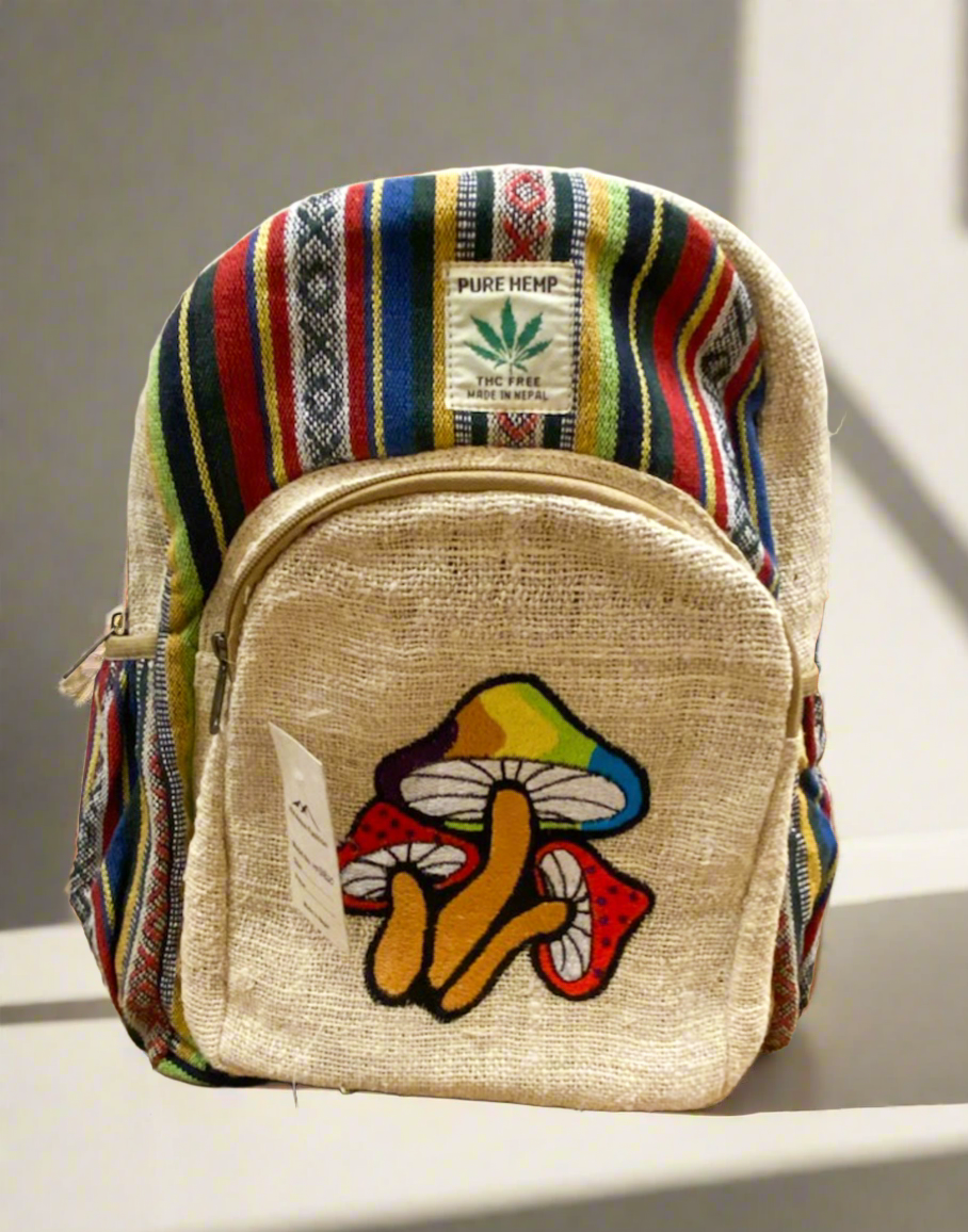 Mushroom - Hemp Back Pack