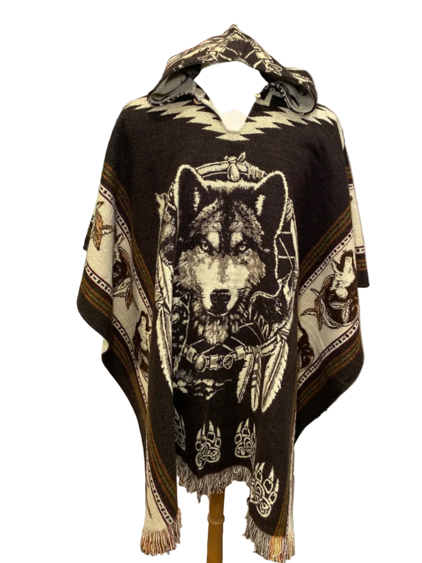 Wolf 🐺 feather 🪶 Poncho