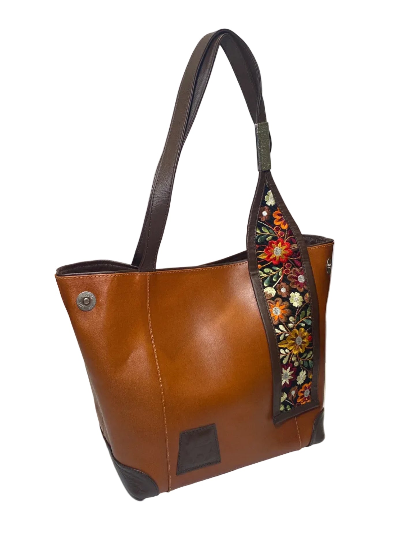100% Leather Purse brown