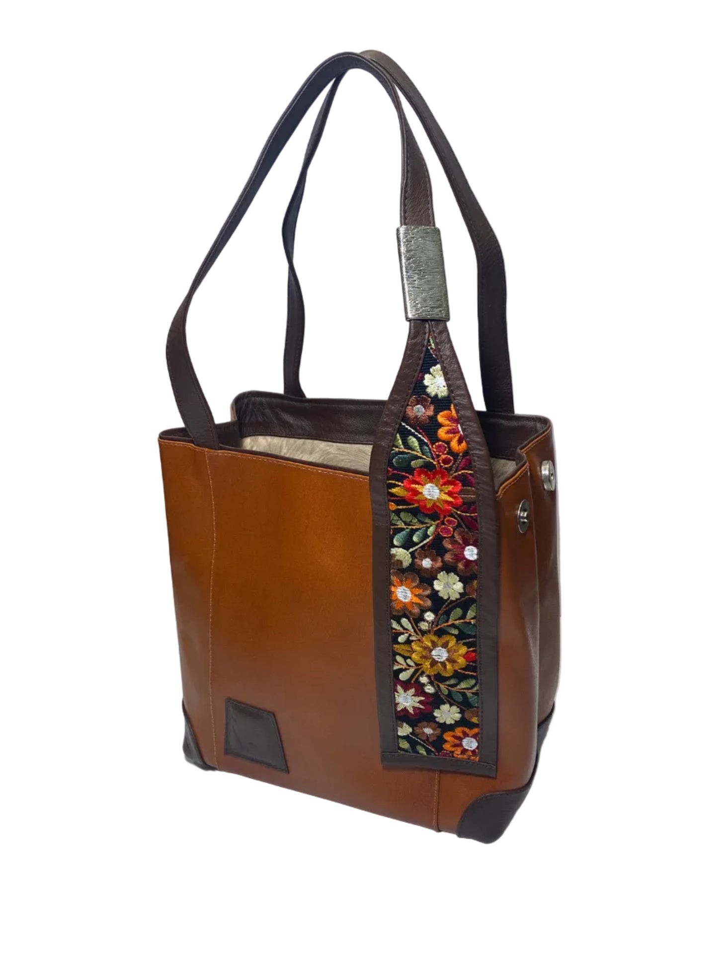 100% Leather Purse brown