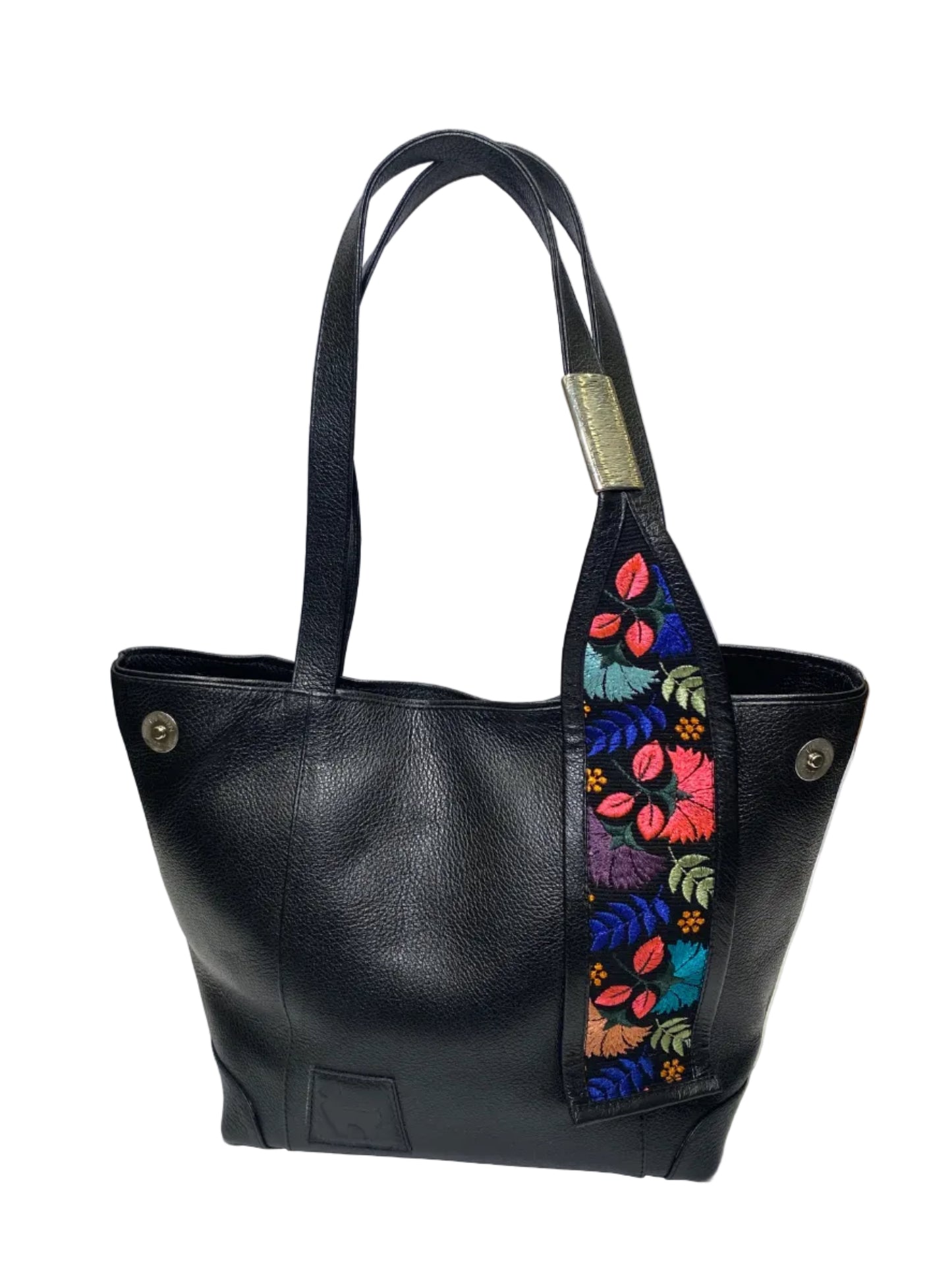 100% Leather Purse Black