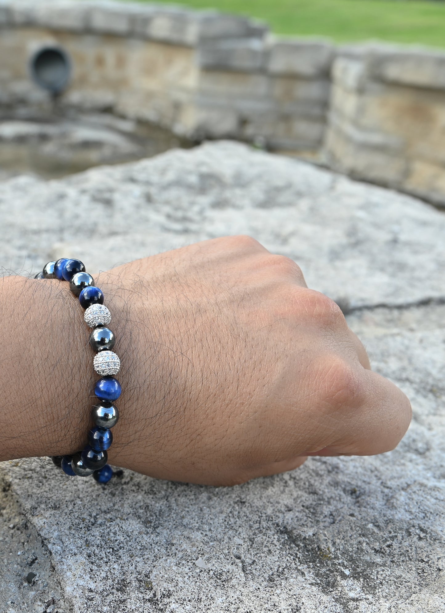 Gemstone Beaded Bracelet 1