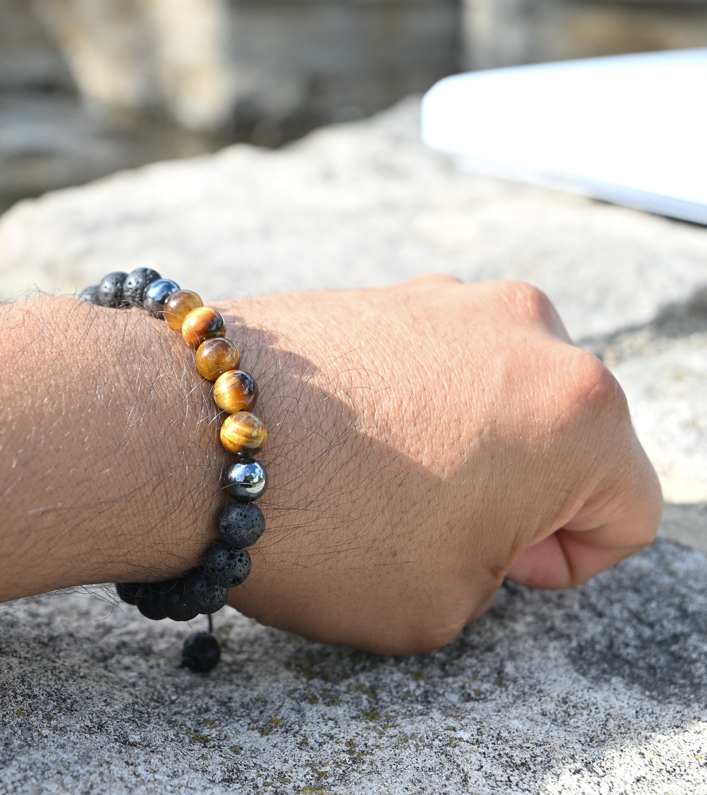 Gemstone Beaded Bracelet 1