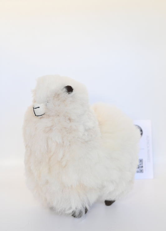 Alpaca Stuffed Animal White - New 6 inch