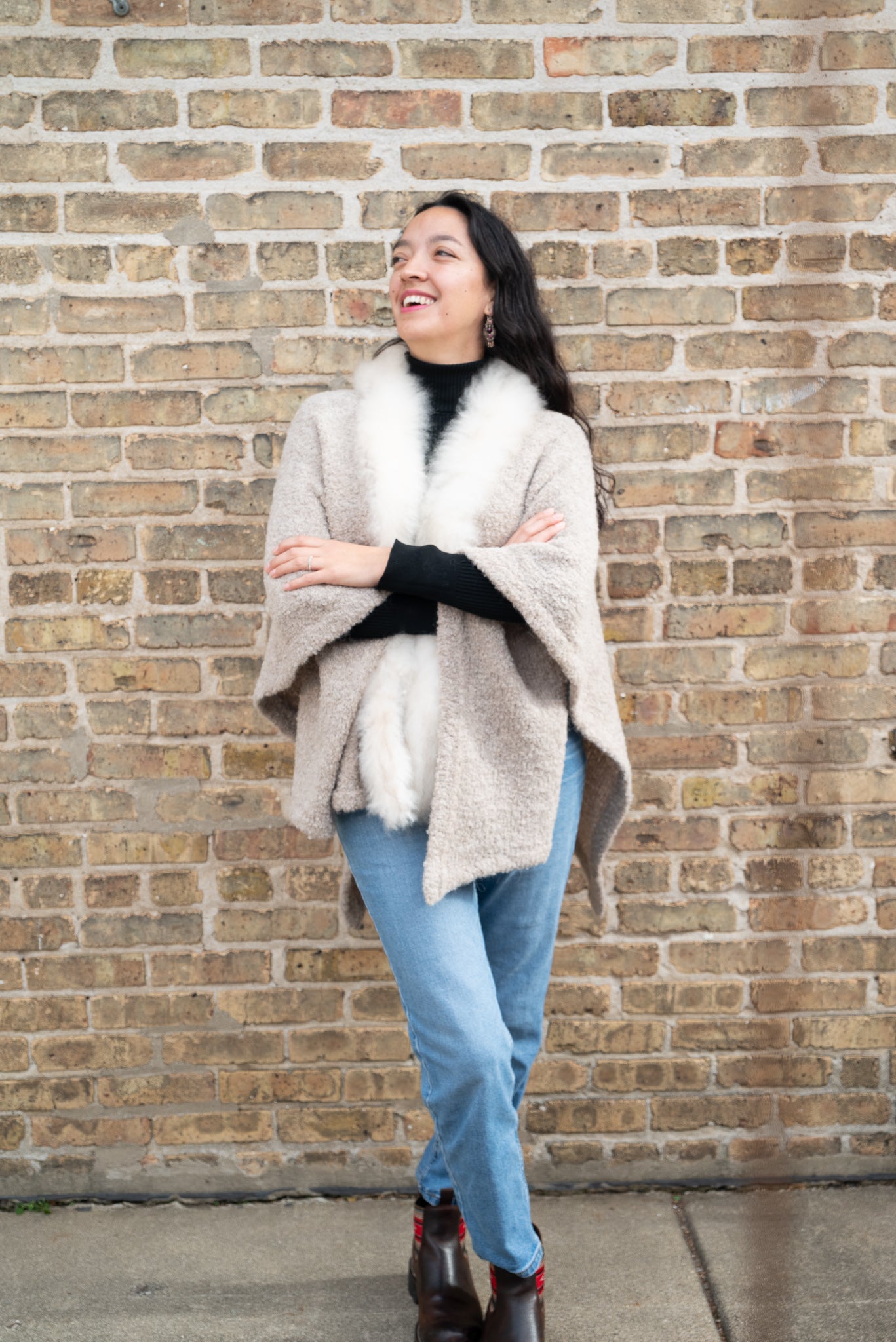 100% baby Alpaca cape