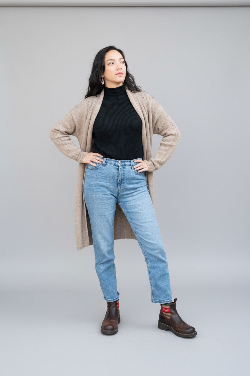 100% baby Alpaca Cardigan