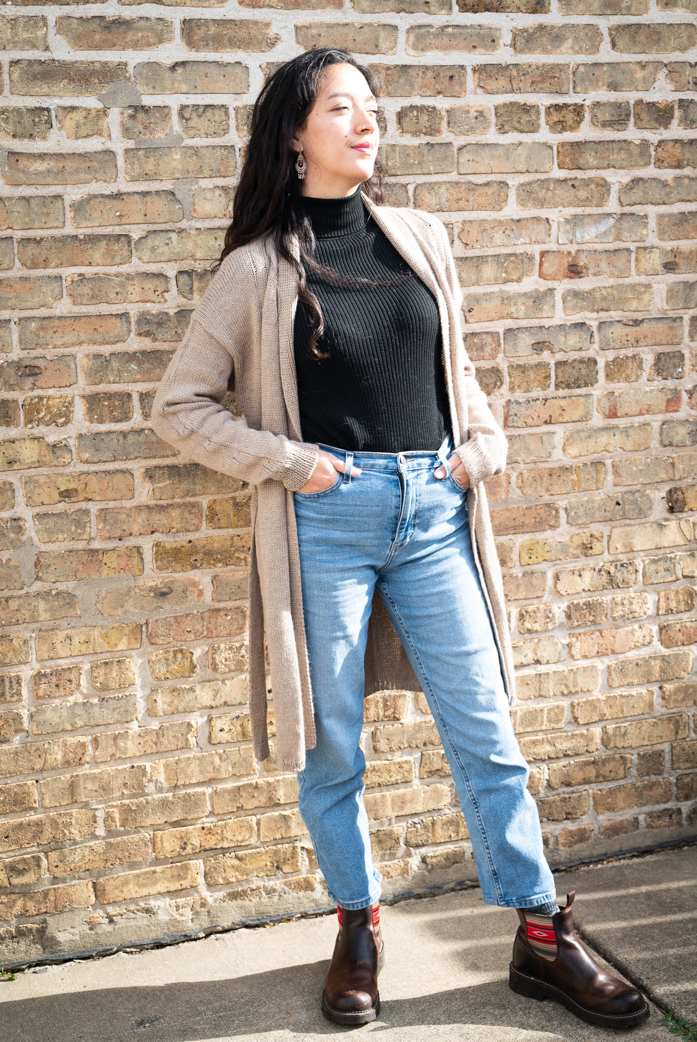 100% baby Alpaca Cardigan