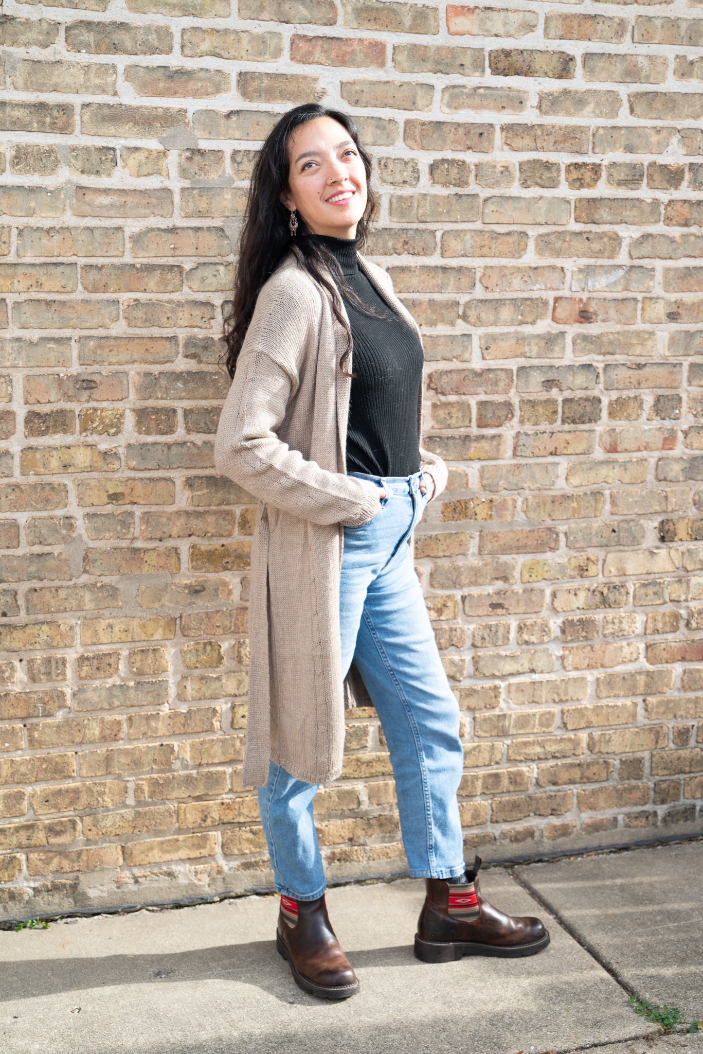 100% baby Alpaca Cardigan