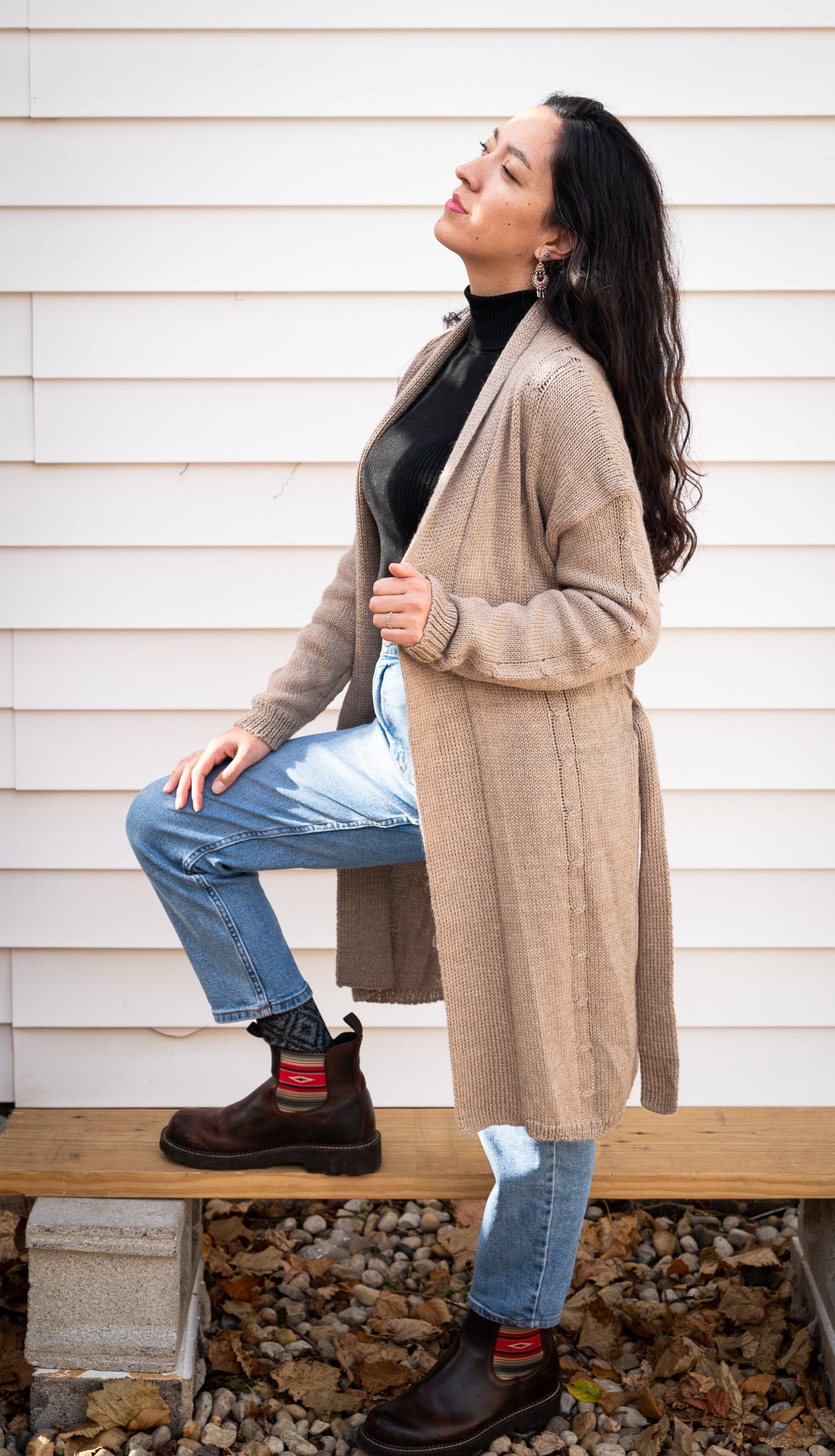 100% baby Alpaca Cardigan