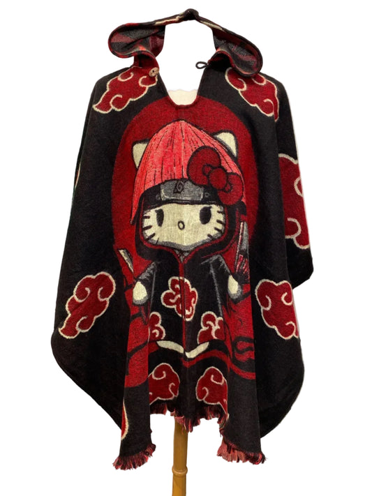 👋kitty clouds ☁️ poncho