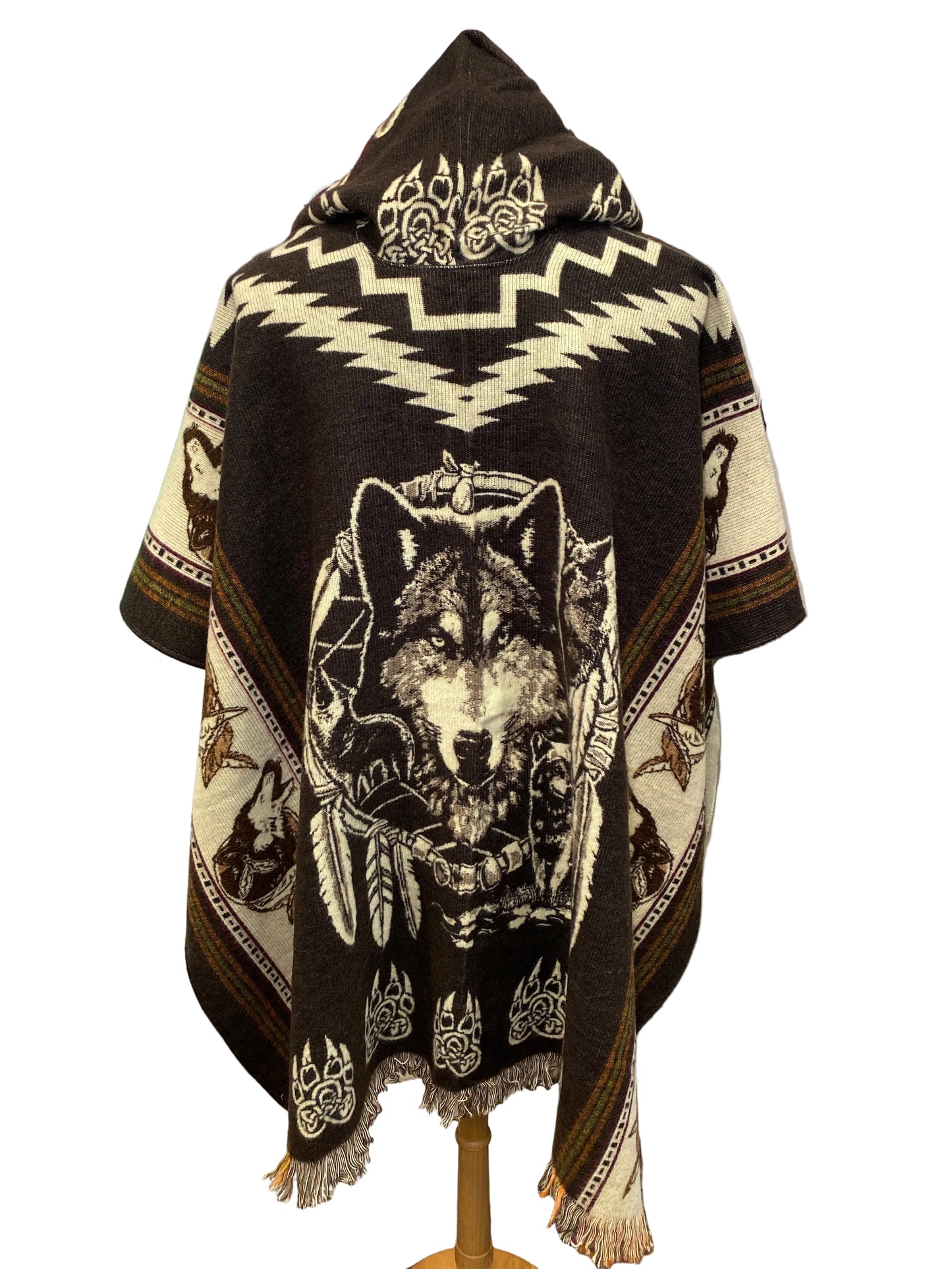 Wolf 🐺 feather 🪶 Poncho