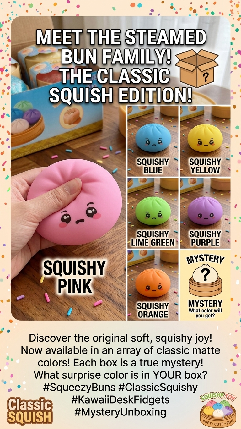 Mystery Squishy Dumpling Bun