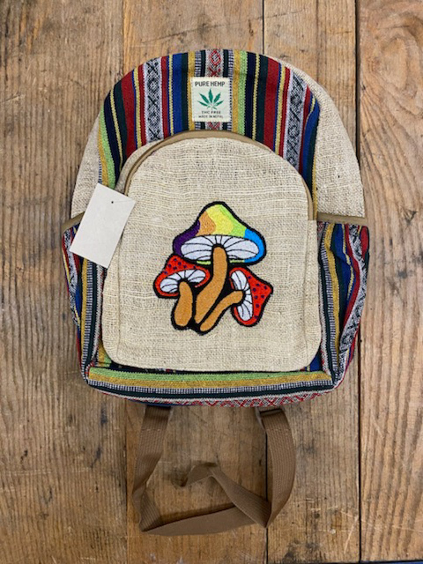 Mushroom - Hemp Back Pack
