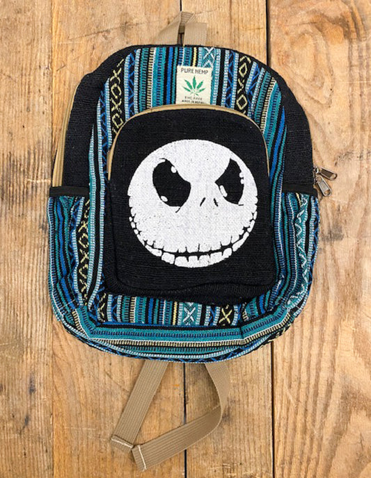 Hemp BackPack Jack Skellington