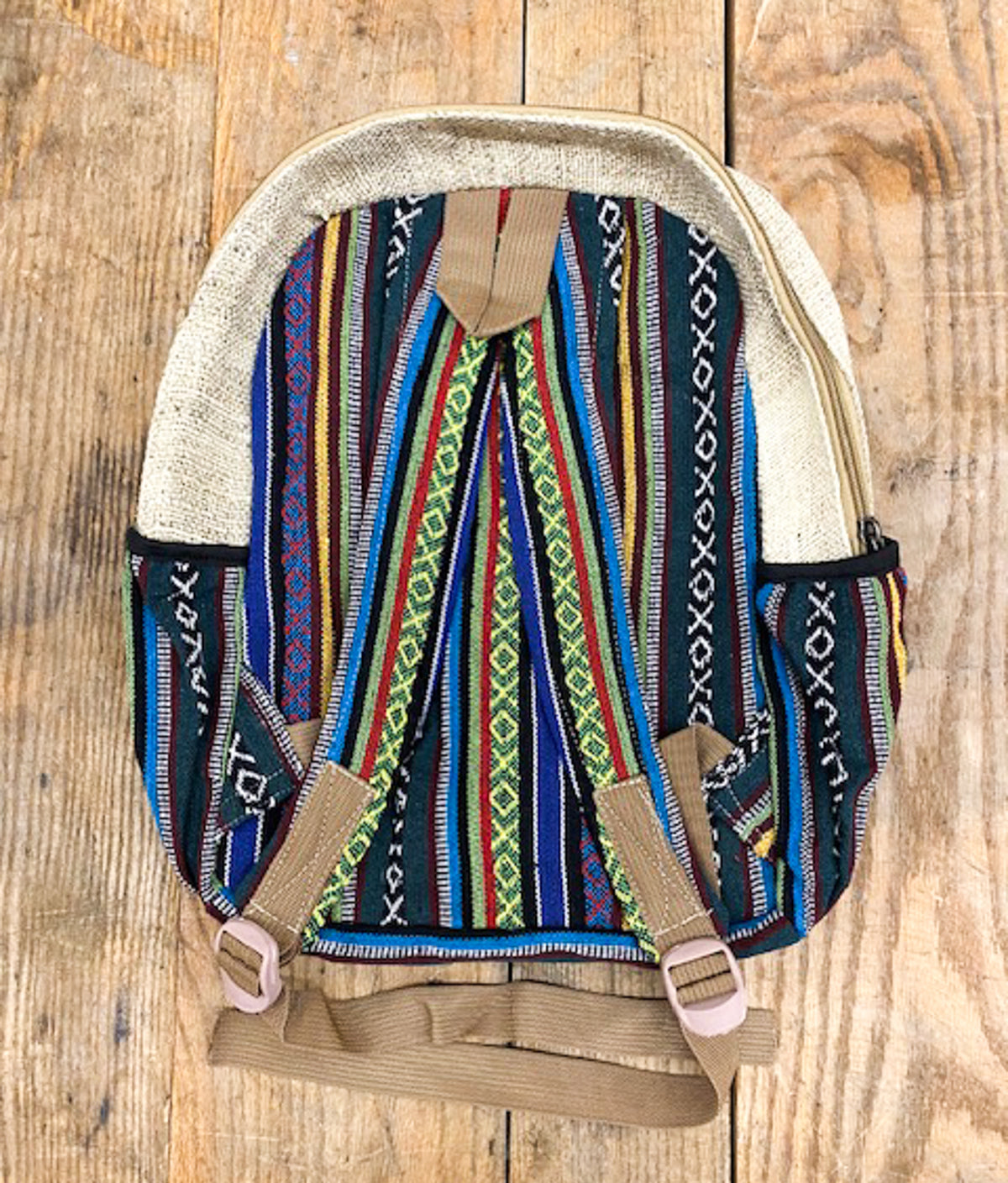 Hemp BackPack  Rainbow