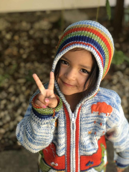 Children's Alpaca blend sweater !