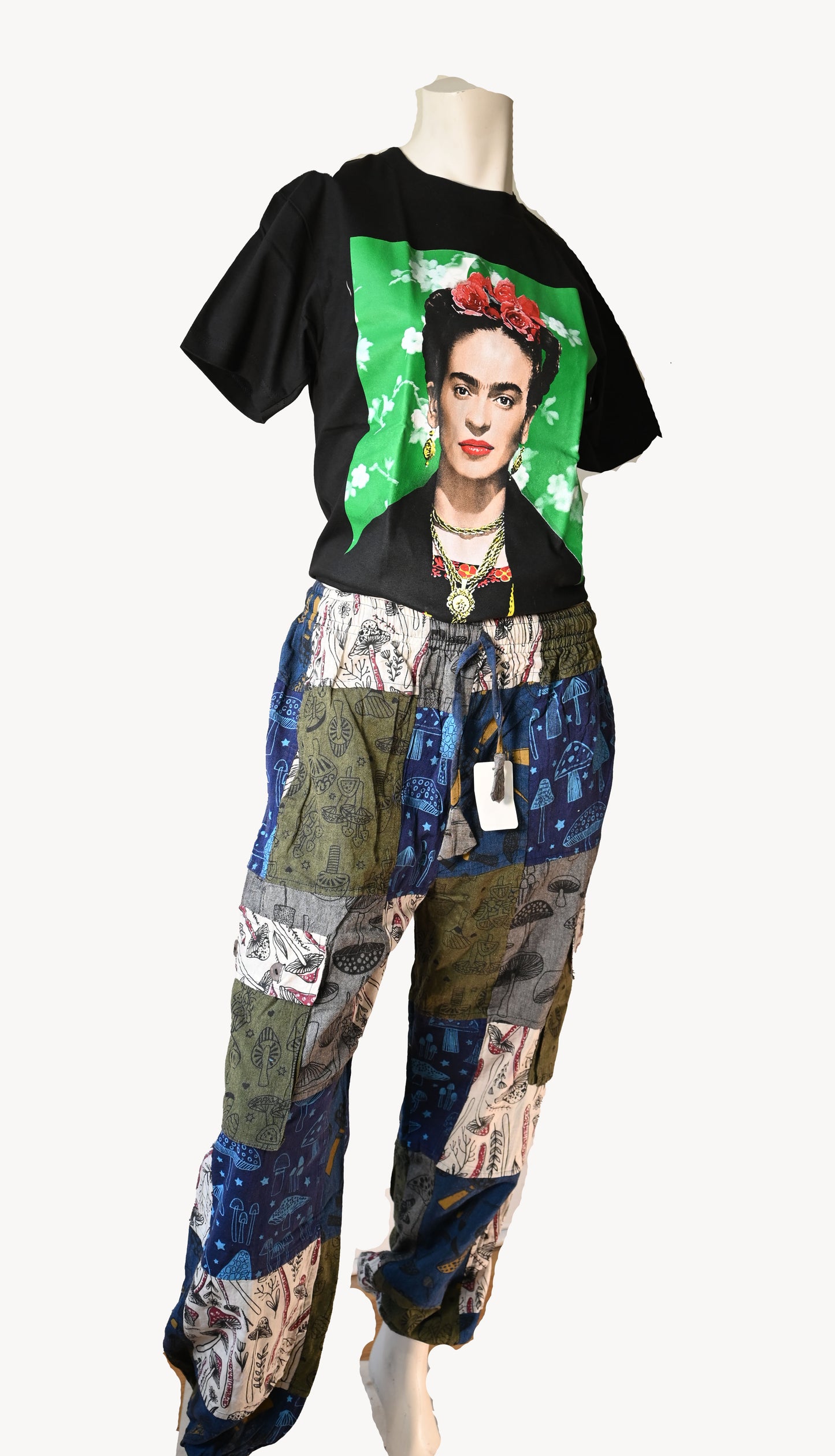 Patch work Mash room Pant