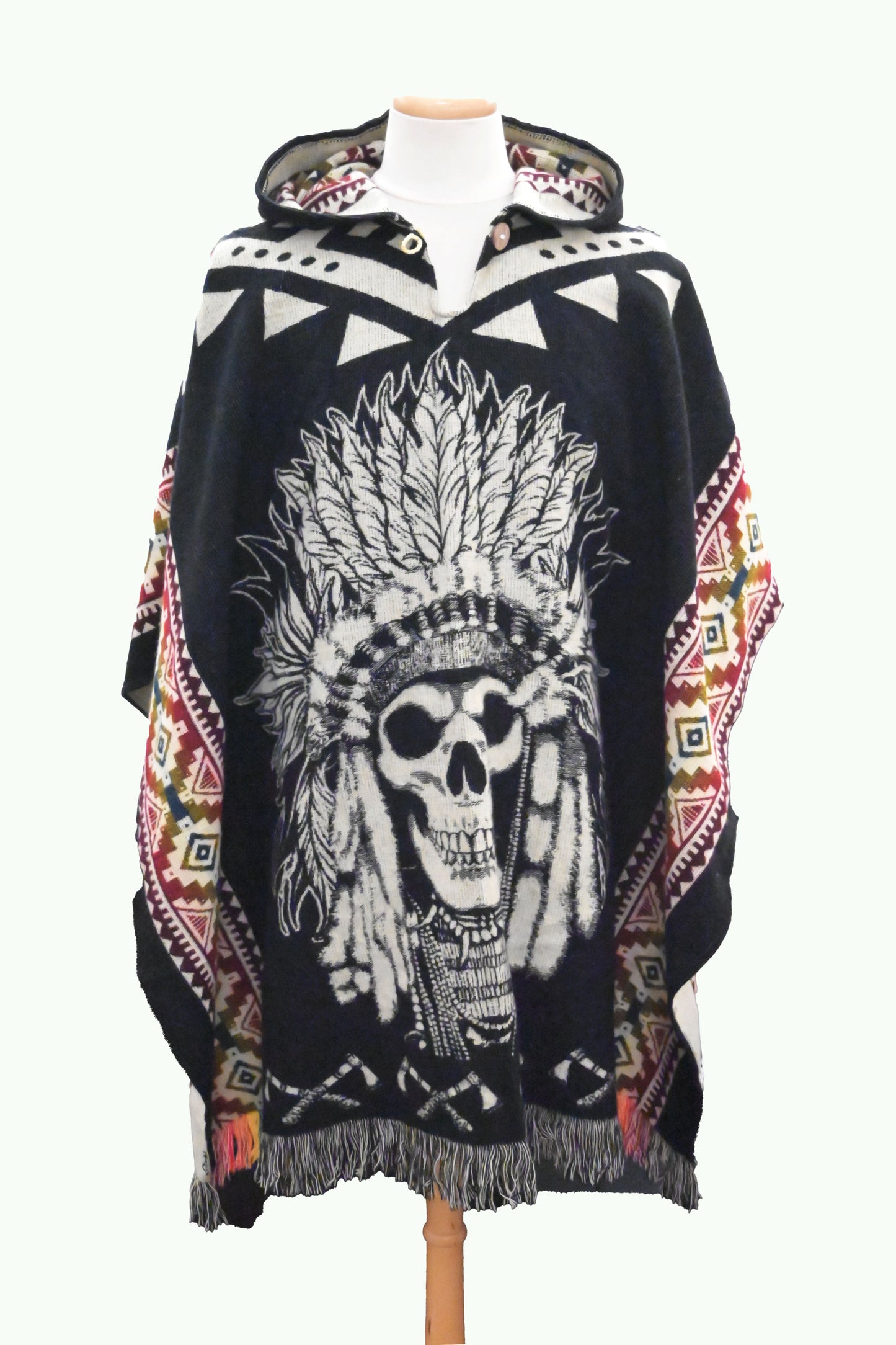 Poncho  Design Aztec