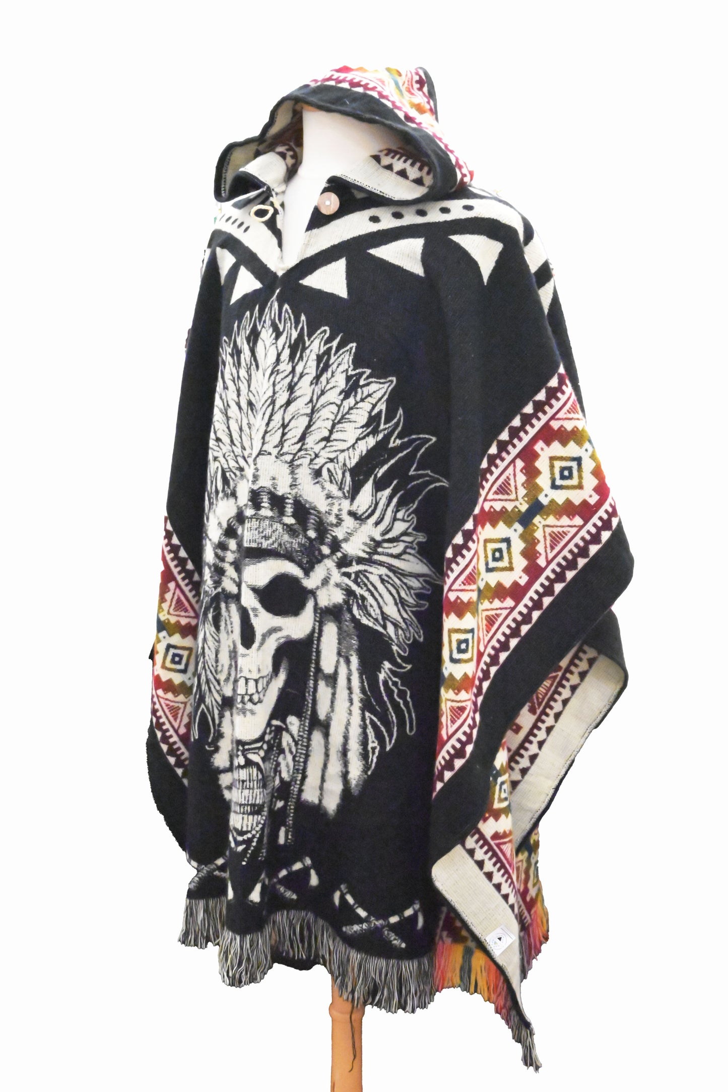 Poncho  Design Aztec