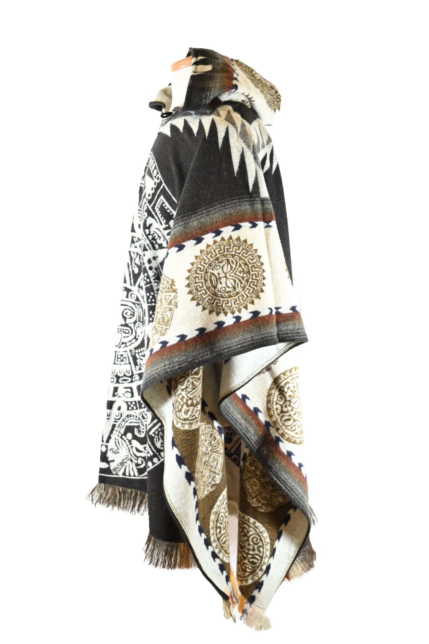 Poncho  Design Aztec